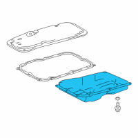 OEM Toyota Tacoma Transmission Pan Diagram - 35106-04010