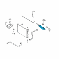 OEM 2009 Hyundai Azera Housing Assembly-THERMOSTAT Diagram - 25620-3C101