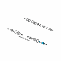 OEM 2007 Honda Fit Joint, Inboard Diagram - 44310-SAB-900