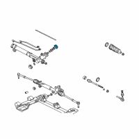 OEM 2002 Chevrolet Impala Adapter, Steering Column Dash Seal Diagram - 26076125