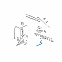 OEM 2004 Cadillac Escalade EXT Hose Diagram - 12463086