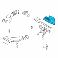 OEM 2017 Kia Optima Cover-Air Cleaner Diagram - 28111E6100