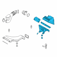 OEM 2017 Hyundai Sonata Cleaner Assembly-Air Diagram - 28110-E6100