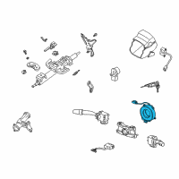 OEM Lexus Spiral Cable Sub-Assembly Diagram - 84306-60050