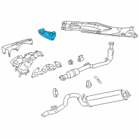 OEM 2002 Jeep Liberty Shield-Floor Pan Diagram - 55176791AA