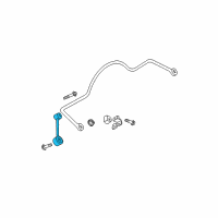 OEM Jeep Wrangler Link-SWAY ELIMINATOR Diagram - 52088896AA