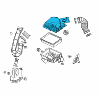 OEM Chevrolet Upper Cover Diagram - 95969688