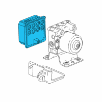 OEM 2005 Pontiac G6 Electronic Brake Control Module Kit Diagram - 22691089