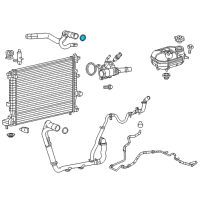 OEM 2013 Dodge Dart Clamp-Hose Diagram - 68363053AA