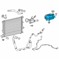 OEM 2014 Dodge Dart Bottle-COOLANT Recovery Diagram - 55111471AE