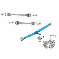 OEM Dodge Journey Shaft-Drive Diagram - 5157005AF