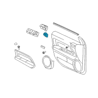 OEM 2010 Chrysler Sebring Switch-Mirror Diagram - V7700009AA