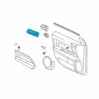 OEM 2010 Jeep Patriot Switch-Window And Door Lock Diagram - 56040701AD