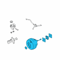 OEM 2011 Ford Flex Power Booster Diagram - BE8Z-2005-B