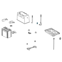 OEM Lexus Bolt, W/Washer Diagram - 90119-06382