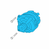 OEM Infiniti Alternator Assembly Diagram - 23100-5DC3A