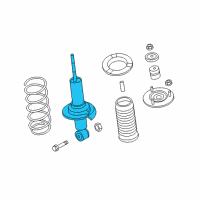 OEM 2020 Nissan NV2500 ABSORBER Kit - Shock, Front Diagram - E6110-1PA0B