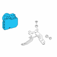 OEM 2016 Toyota Corolla Actuator Diagram - 44050-02A60