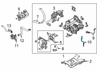 OEM 2021 Kia Sorento WIRING ASSY-LDC NEG Diagram - 91661P4010