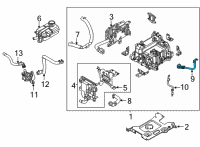 OEM 2022 Kia Sorento Wiring Assembly-LDC Pos Diagram - 91660P4010