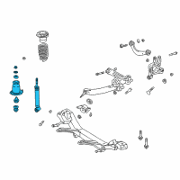 OEM 2005 Toyota Celica Strut Diagram - 48530-80079