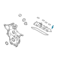 OEM Ford Police Interceptor Utility Valve Cover Stud Diagram - AA5Z-6C519-A