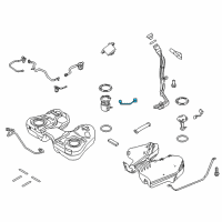 OEM 2019 Ford Explorer Fuel Gauge Sending Unit Diagram - DA8Z-9A299-A