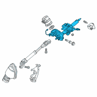 OEM Lexus Column Sub-Assembly, ELE Diagram - 4520A-76040