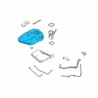 OEM Lincoln MKS Fuel Tank Diagram - 8G1Z-9002-E