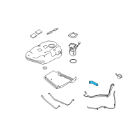 OEM Mercury Sable Filler Hose Diagram - 8G1Z-9047-A