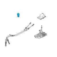 OEM 2010 Ford Fusion Shift Knob Diagram - 9E5Z-7213-A