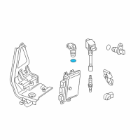 OEM 2016 Chevrolet City Express Camshaft Sensor O-Ring Diagram - 19316338