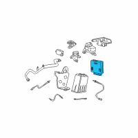 OEM 2000 Ford Mustang PCM Diagram - XR3Z-12A650-JC