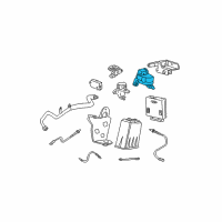 OEM 2002 Ford Mustang Vapor Valve Diagram - F8ZZ-9C915-CA