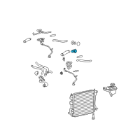 OEM 2011 Ford Mustang Upper Housing Diagram - 7R3Z-8592-B