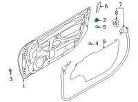 OEM Toyota GR86 Door Shell Plug Diagram - SU003-08570