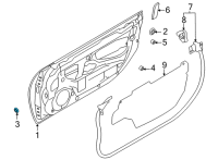 OEM Toyota GR86 Door Shell Plug Diagram - SU003-08467