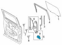 OEM 2021 Ford F-150 MOTOR ASY - WINDOW OPERATING Diagram - ML3Z-1623394-A