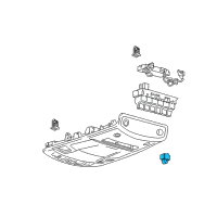 OEM 2017 Ford F-250 Super Duty Switch Assembly Diagram - HC3Z-14529-AB