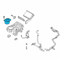 OEM 2021 Ford Transit-350 Blower Motor Diagram - BK3Z-19805-C