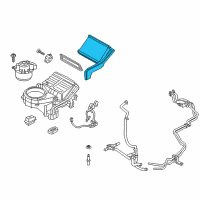 OEM 2015 Ford Transit-250 Heater Core Diagram - BK3Z-18476-B