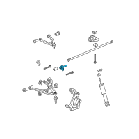 OEM 2009 Hummer H3T Adjust Bolt Diagram - 11588462