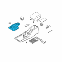 OEM 1997 Infiniti QX4 FINISHER-Console Indicator Diagram - 96941-1W411