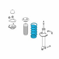 OEM 2019 Infiniti Q60 Spring Assy-Leaf, Rear Diagram - 55020-5CH2A