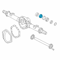 OEM GMC Jimmy Side Bearings Diagram - 9436881