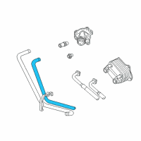 OEM Dodge Viper Hose-Heater Supply Diagram - 5264929AC