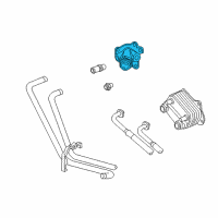 OEM Dodge Adapter-Oil Cooler Diagram - 5037249AD