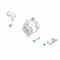 OEM 2003 Chevrolet Tracker Bush, Generator Mounting (On Esn) Diagram - 91174378