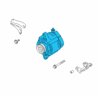 OEM 2004 Chevrolet Tracker GENERATOR Assembly (On Esn) Diagram - 30026479