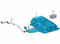 OEM 2020 Toyota Mirai Module Diagram - 1A100-77040